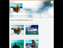 Tablet Screenshot of maldiveinsolite.com